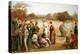 Victorian Tennis Match-null-Stretched Canvas