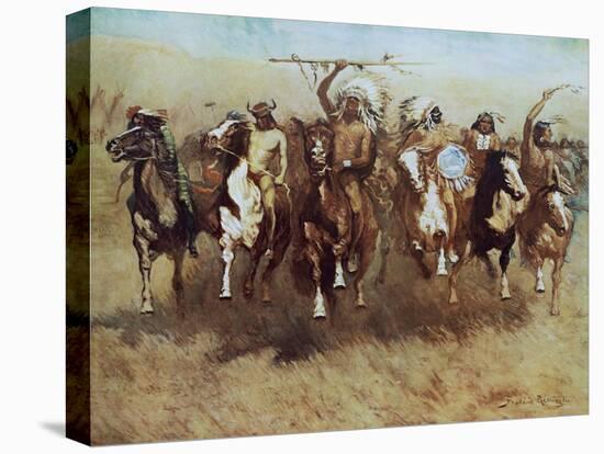 Victory Dance-Frederic Sackrider Remington-Stretched Canvas