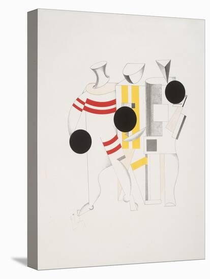 Victory Over the Sun, 6. Sportsmen-El Lissitzky-Premier Image Canvas