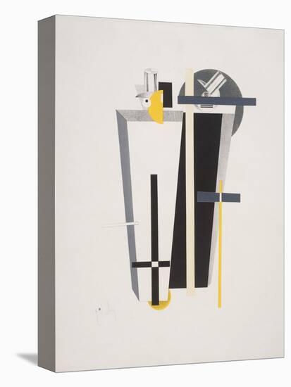 Victory Over the Sun, 9. Gravediggers-El Lissitzky-Premier Image Canvas