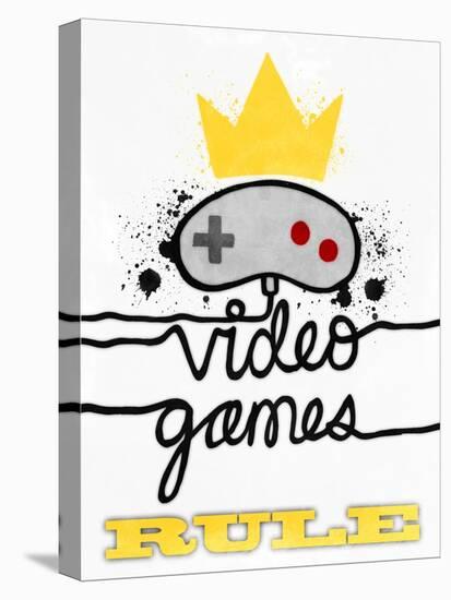 Video Games Rule-Marcus Prime-Stretched Canvas
