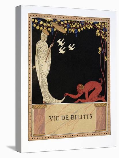Vie De Bilitis, Illustration from Les Chansons De Bilitis, by Pierre Louys, Pub. 1922 (Pochoir Prin-Georges Barbier-Premier Image Canvas