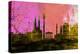 Vienna City Skyline-NaxArt-Stretched Canvas