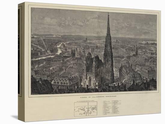 Vienna in 1873, Looking North-East-Henry William Brewer-Premier Image Canvas