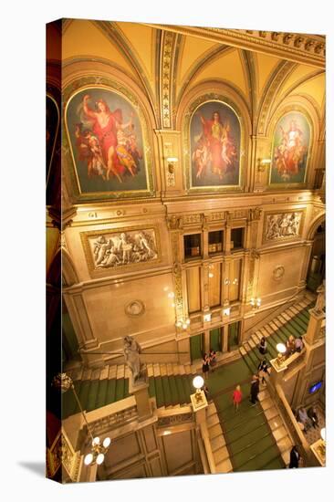 Vienna State Opera House, Vienna, Austria, Europe-Neil Farrin-Premier Image Canvas