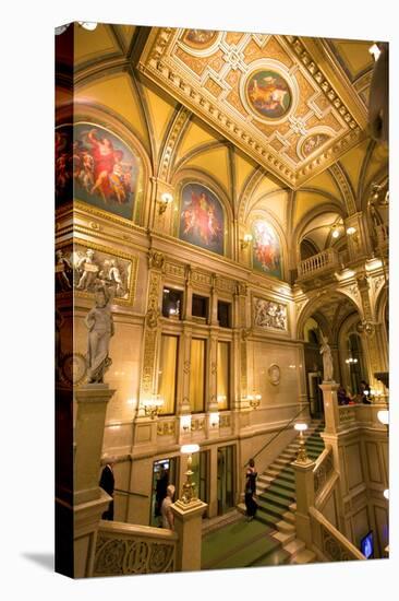 Vienna State Opera House, Vienna, Austria, Europe-Neil Farrin-Premier Image Canvas