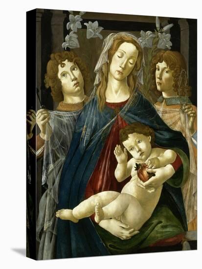 Vierge à l'Enfant à la grenade-Sandro Botticelli-Premier Image Canvas