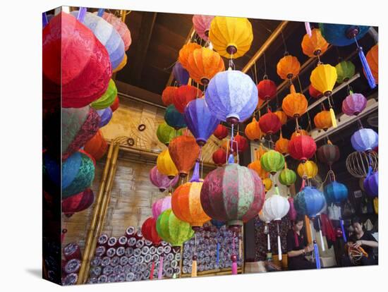 Vietnam, Hoi An, Paper Lantern Shop Display-Steve Vidler-Premier Image Canvas