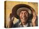 Vietnam, Hoi An, Portrait of Elderly Fisherman-Steve Vidler-Premier Image Canvas