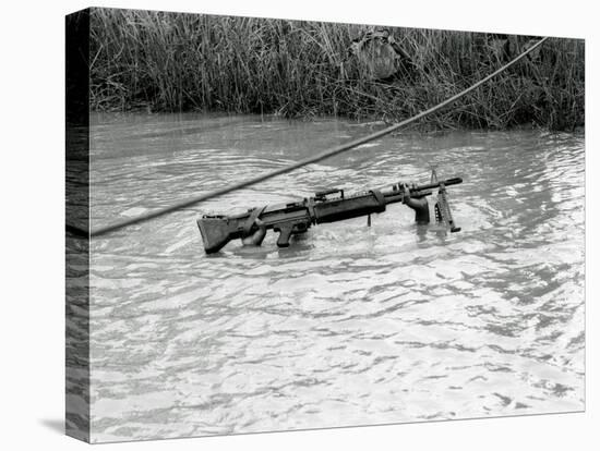 Vietnam War Submerged Gunner-Henri Huet-Premier Image Canvas