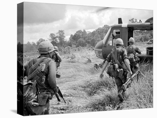 Vietnam War US 1st Infantry-Horst Faas-Premier Image Canvas