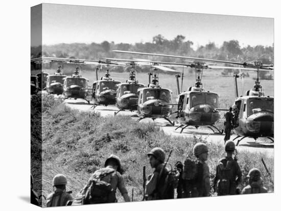 Vietnam War US Helicopters-Associated Press-Premier Image Canvas