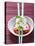 Vietnamese Spring Roll on Chopsticks over Chili Sauce-null-Premier Image Canvas