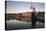 Vieux Bassin Looking to Saint Catherine Quay with Replica Galleon at Dawn, Normandy, France-Stuart Black-Premier Image Canvas