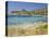 View across Bay to the Castle, Cabrera Island, Cabrera Archipelago National Park, Mallorca, Baleari-Ruth Tomlinson-Premier Image Canvas