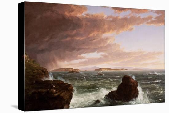 View across Frenchman's Bay from Mt. Desert Island, after a Squall, 1845-Thomas Cole-Premier Image Canvas
