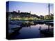 View Across Harbour to the Old Quarter of Le Suquet, at Dusk, Cannes, French Riviera, France-Ruth Tomlinson-Premier Image Canvas