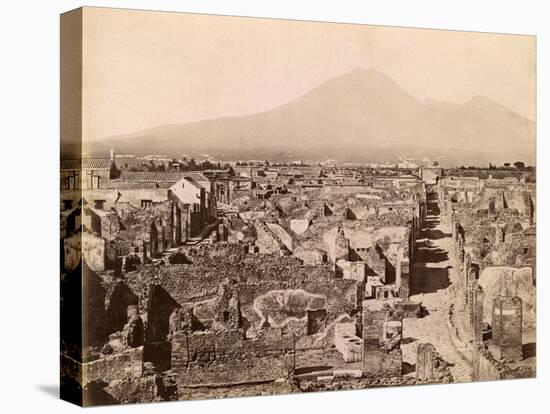 View across Pompeii-null-Premier Image Canvas