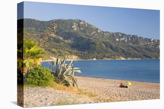 View across the Bay to Wooded Hillside-Ruth Tomlinson-Premier Image Canvas