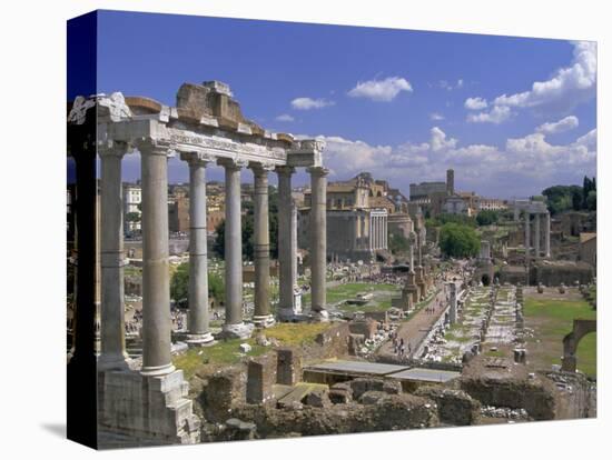 View Across the Roman Forum, Rome, Lazio, Italy, Europe-John Miller-Premier Image Canvas