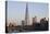 View across the Thames of the Shard, London Bridge Tower, Se1, London-Julian Castle-Stretched Canvas