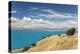 View across the turquoise waters of Lake Pukaki, near Twizel, Mackenzie district, Canterbury, South-Ruth Tomlinson-Premier Image Canvas