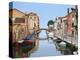 View Along City Canals, Venice, Italy-Dennis Flaherty-Premier Image Canvas