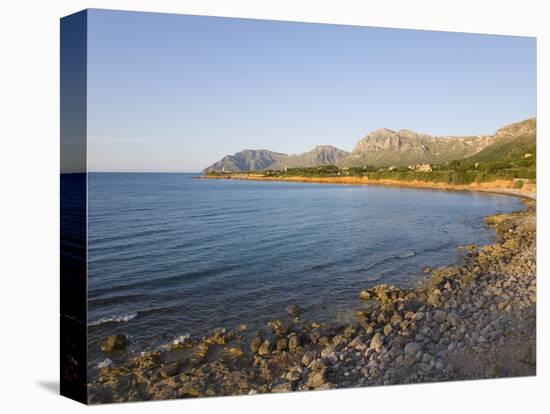 View Along Coast Towards Cap Ferrutx at Sunset, Colonia De Sant Pere, Near Arta, Mallorca, Balearic-Ruth Tomlinson-Premier Image Canvas