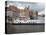 View Along River Motlawa Showing Harbour and Old Hanseatic Architecture, Gdansk, Pomerania, Poland-Adina Tovy-Premier Image Canvas