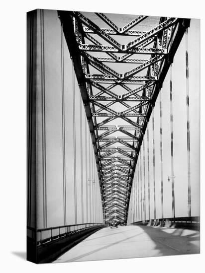 View Along the Bayonne Bridge-Margaret Bourke-White-Premier Image Canvas