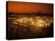 View at Sunset across DJemaa el Fna, Marrakech, Morocco, North Africa, Africa-Ian Egner-Premier Image Canvas