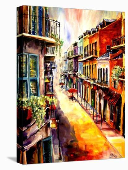 View from a French Quarter Window-Diane Millsap-Stretched Canvas