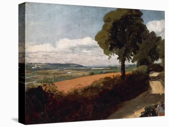 View from a Road Leading to East Bergholt-John Constable-Premier Image Canvas