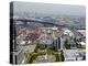 View from Atop World Trade Center of Osaka Port Built on Reclaimed Land in Osaka Bay, Osaka, Japan-null-Premier Image Canvas