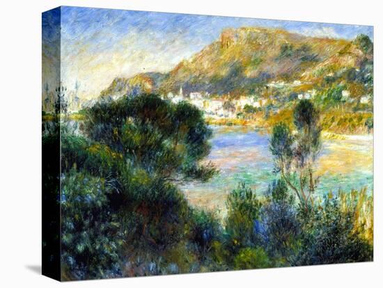 View From Cap Martin of Monte Carlo, c.1884-Pierre-Auguste Renoir-Premier Image Canvas