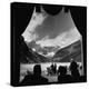 View From Chateau Lake Louise Looking Up Lake Louise at Victoria Glacier-Andreas Feininger-Premier Image Canvas