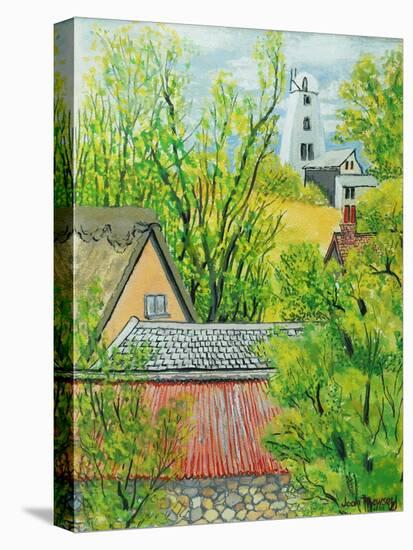 View from Cynthia's Window, Dalham, Suffolk-Joan Thewsey-Premier Image Canvas