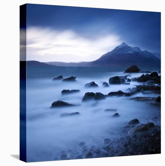 View from Elgol Beach to the Cuillin Hills, Isle of Skye, Scotland, UK-Nadia Isakova-Premier Image Canvas