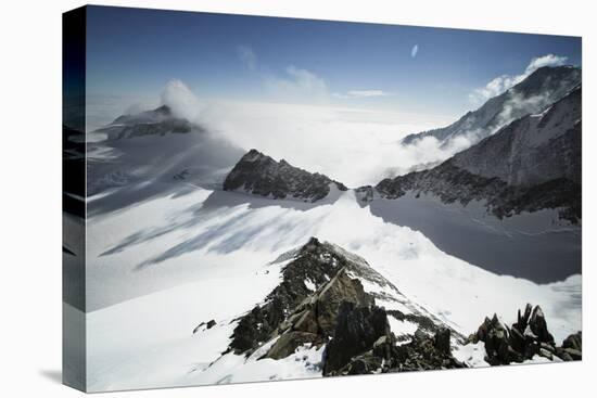 View from High Camp on Mount Vinson, Vinson Massif Antarctica-Kent Harvey-Premier Image Canvas