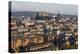 View from Holyrood Park over City Rooftops to Edinburgh Castle, City of Edinburgh, Scotland-Ruth Tomlinson-Premier Image Canvas