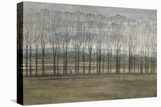 View from Merton College, 28 February 1791 (Watercolour over Graphite, on Paper)-John Baptist Malchair-Premier Image Canvas