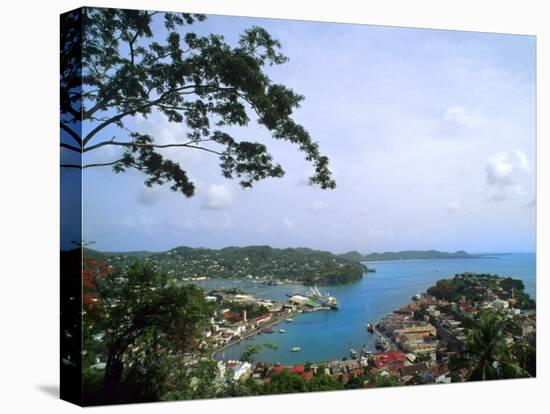 View from Mountain of St. Georges, Grenada, Caribbean-Bill Bachmann-Premier Image Canvas