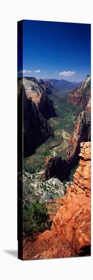 View from Observation Point, Zion National Park, Utah, USA-null-Premier Image Canvas