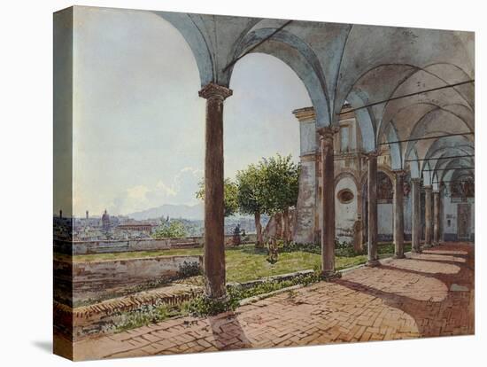 View from Sant'Onofrio on Rome, 1835-Rudolf von Alt-Premier Image Canvas