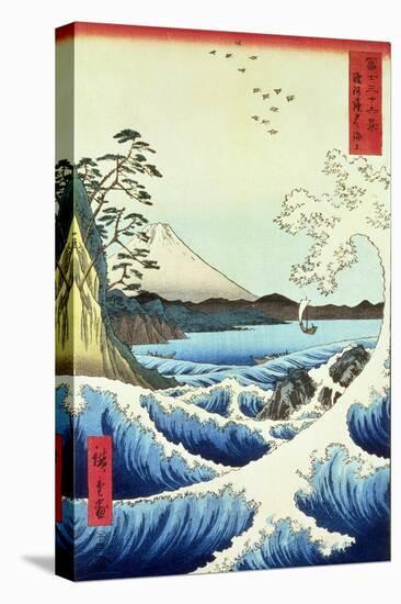 View from Satta Suruga Province-Ando Hiroshige-Premier Image Canvas