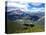 View from Sulphur Mountain to Banff, Banff National Park, UNESCO World Heritage Site, Alberta, Rock-Hans Peter Merten-Premier Image Canvas