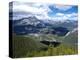 View from Sulphur Mountain to Banff, Banff National Park, UNESCO World Heritage Site, Alberta, Rock-Hans Peter Merten-Premier Image Canvas