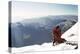 View from Summit, Huayna Potosi, Cordillera Real, Bolivia, South America-Mark Chivers-Premier Image Canvas