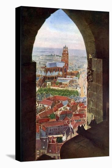 View from the Belfry of Bruges, Belgium, C1924-null-Premier Image Canvas