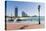 View from the Breakwater Towards Abu Dhabi Oil Company Hq and Etihad Towers, Abu Dhabi-Fraser Hall-Premier Image Canvas